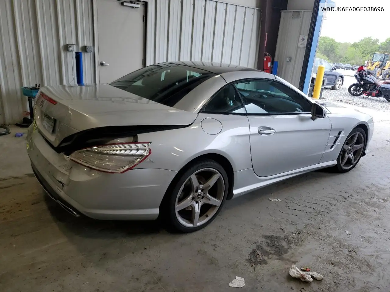 2016 Mercedes-Benz Sl 400 VIN: WDDJK6FA0GF038696 Lot: 50792545