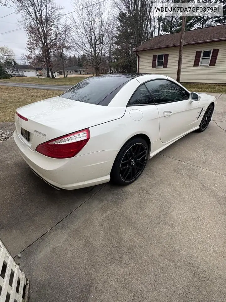 2016 Mercedes-Benz Sl 550 VIN: WDDJK7DA7GF037991 Lot: 53691185