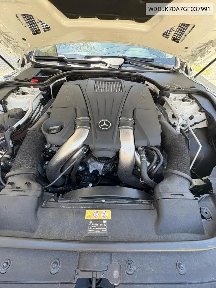 2016 Mercedes-Benz Sl 550 VIN: WDDJK7DA7GF037991 Lot: 53691185