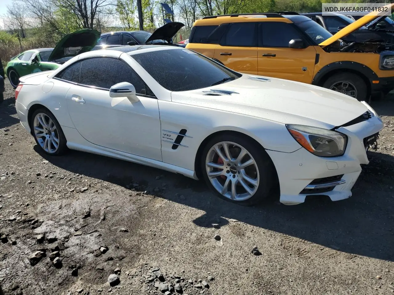 2016 Mercedes-Benz Sl 400 VIN: WDDJK6FA8GF041832 Lot: 55217625