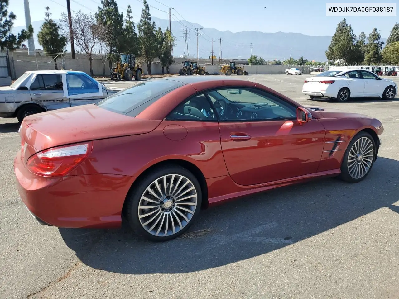 2016 Mercedes-Benz Sl 550 VIN: WDDJK7DA0GF038187 Lot: 62702955
