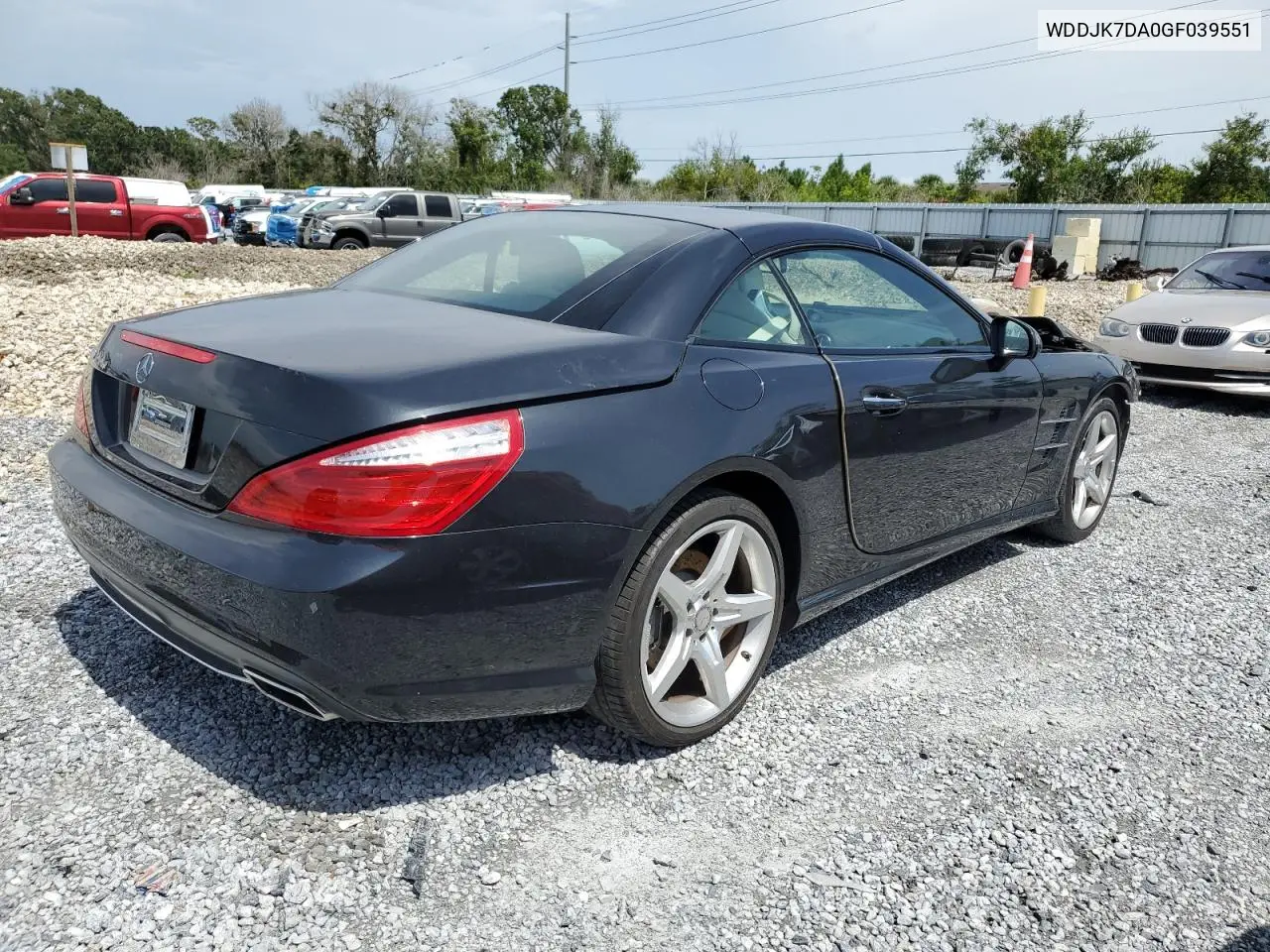 2016 Mercedes-Benz Sl 550 VIN: WDDJK7DA0GF039551 Lot: 64017795