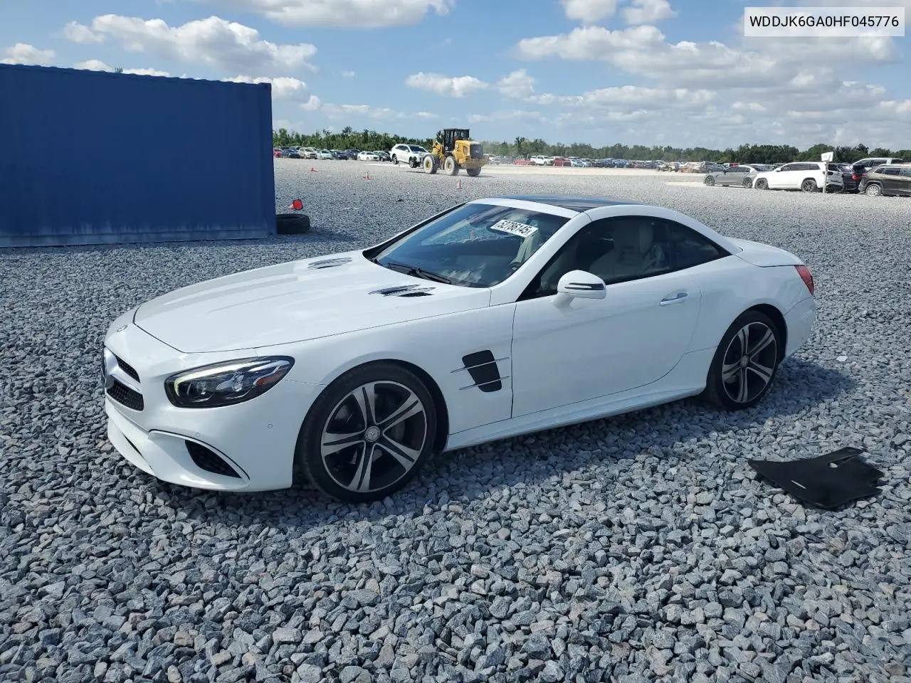 2017 Mercedes-Benz Sl 450 VIN: WDDJK6GA0HF045776 Lot: 52786145