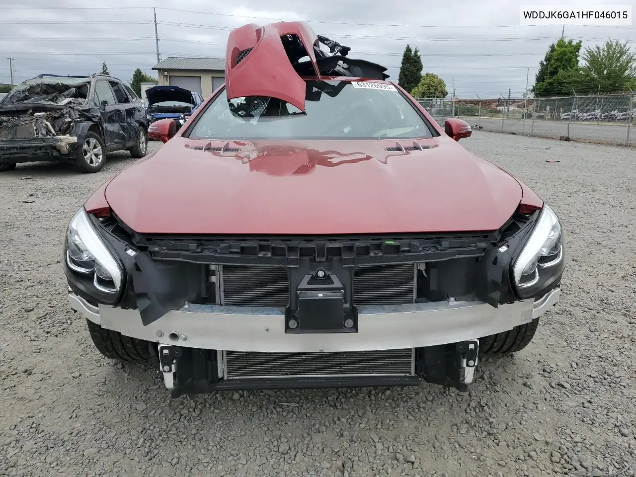 2017 Mercedes-Benz Sl 450 VIN: WDDJK6GA1HF046015 Lot: 63126995