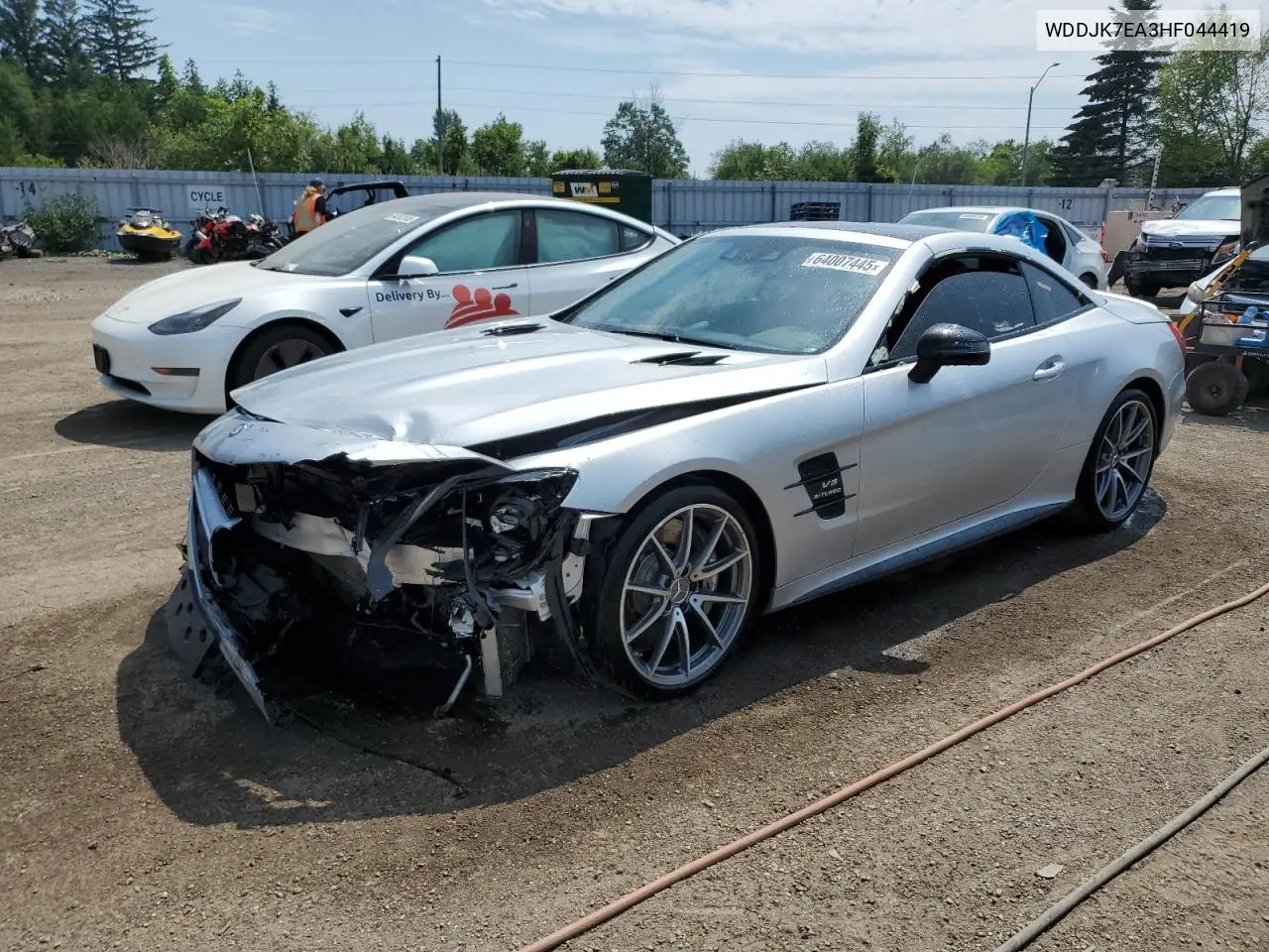 2017 Mercedes-Benz Sl 63 Amg VIN: WDDJK7EA3HF044419 Lot: 64007445