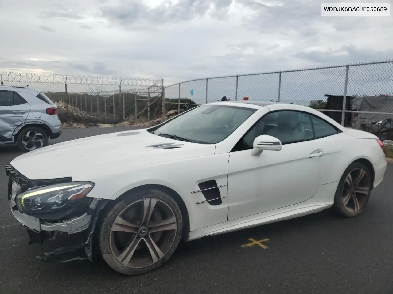 2018 Mercedes-Benz Sl 450 VIN: WDDJK6GA0JF050689 Lot: 49423725