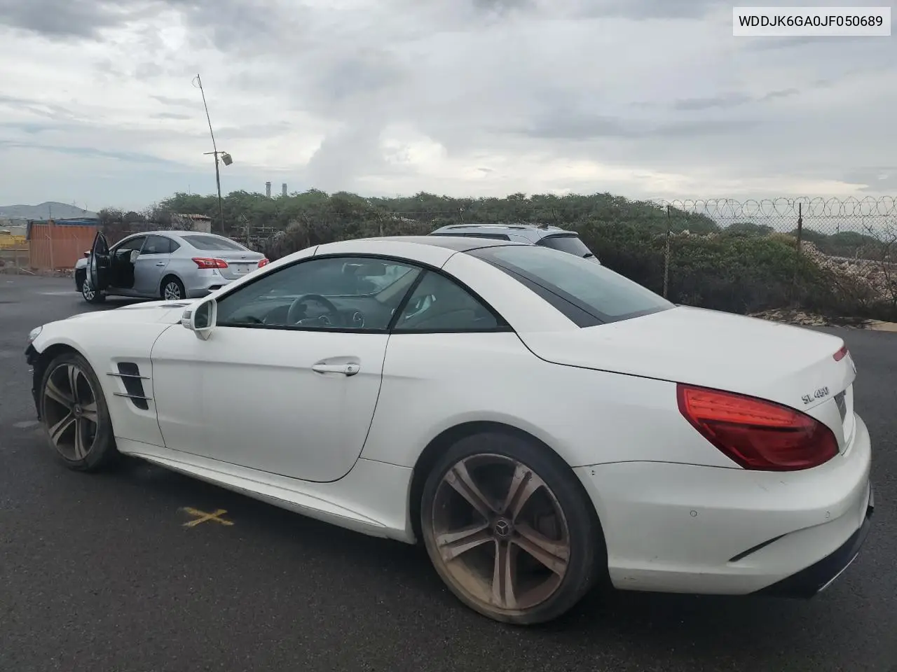 2018 Mercedes-Benz Sl 450 VIN: WDDJK6GA0JF050689 Lot: 49423725