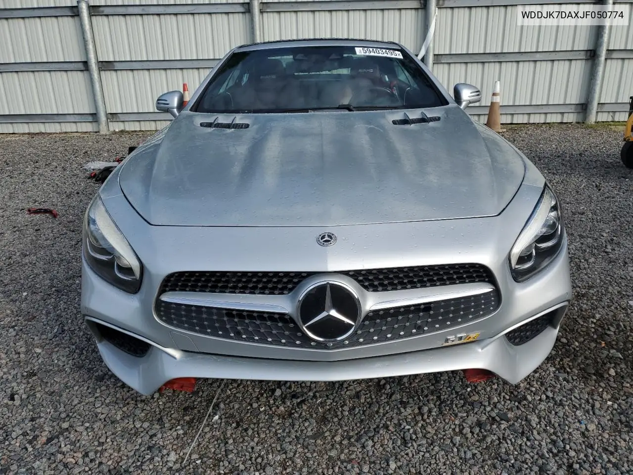 2018 Mercedes-Benz Sl 550 VIN: WDDJK7DAXJF050774 Lot: 59403495