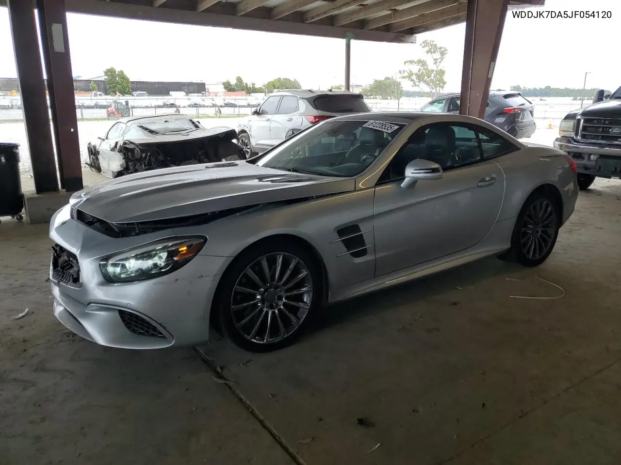 2018 Mercedes-Benz Sl 550 VIN: WDDJK7DA5JF054120 Lot: 61228535