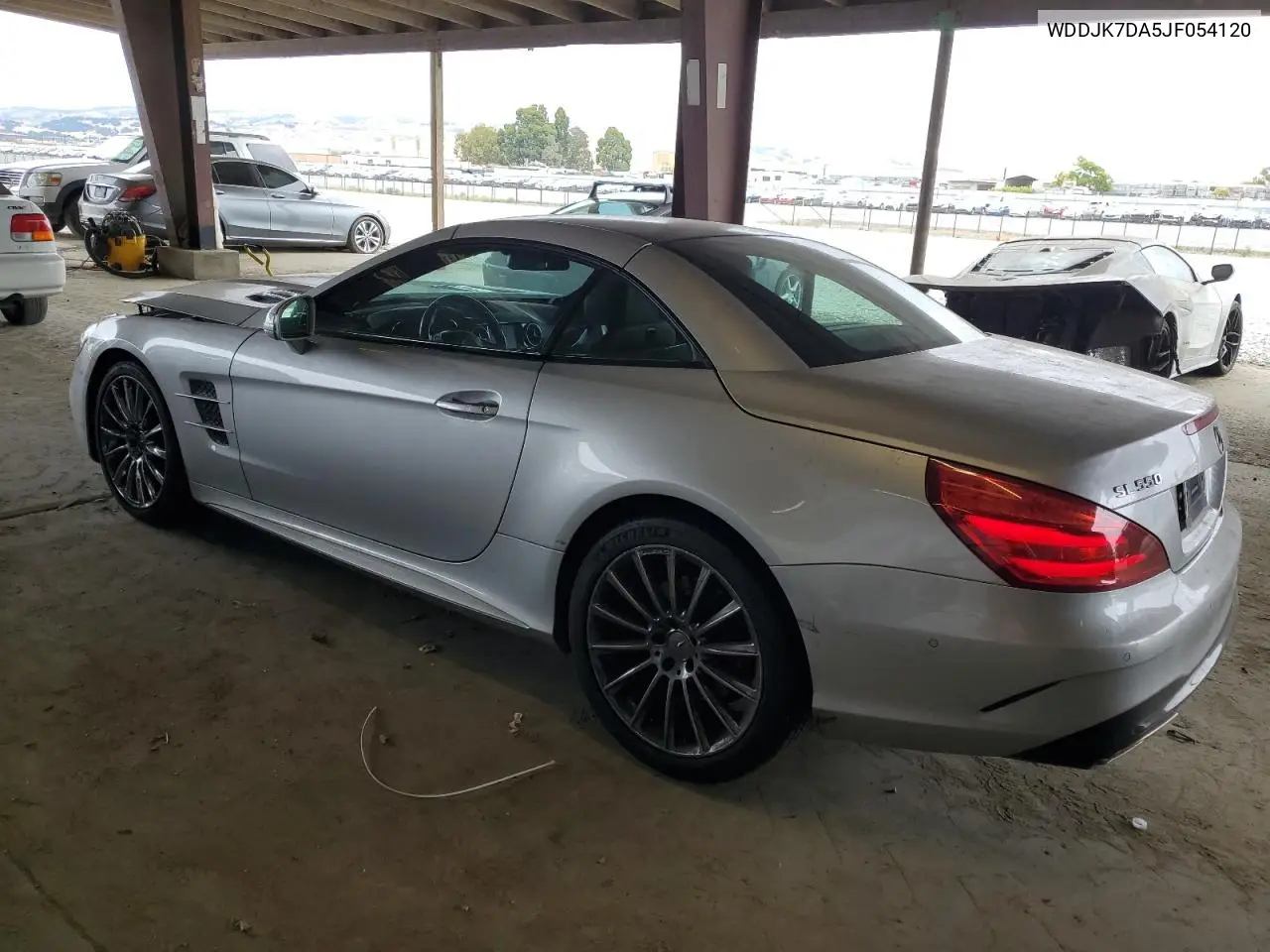 2018 Mercedes-Benz Sl 550 VIN: WDDJK7DA5JF054120 Lot: 61228535