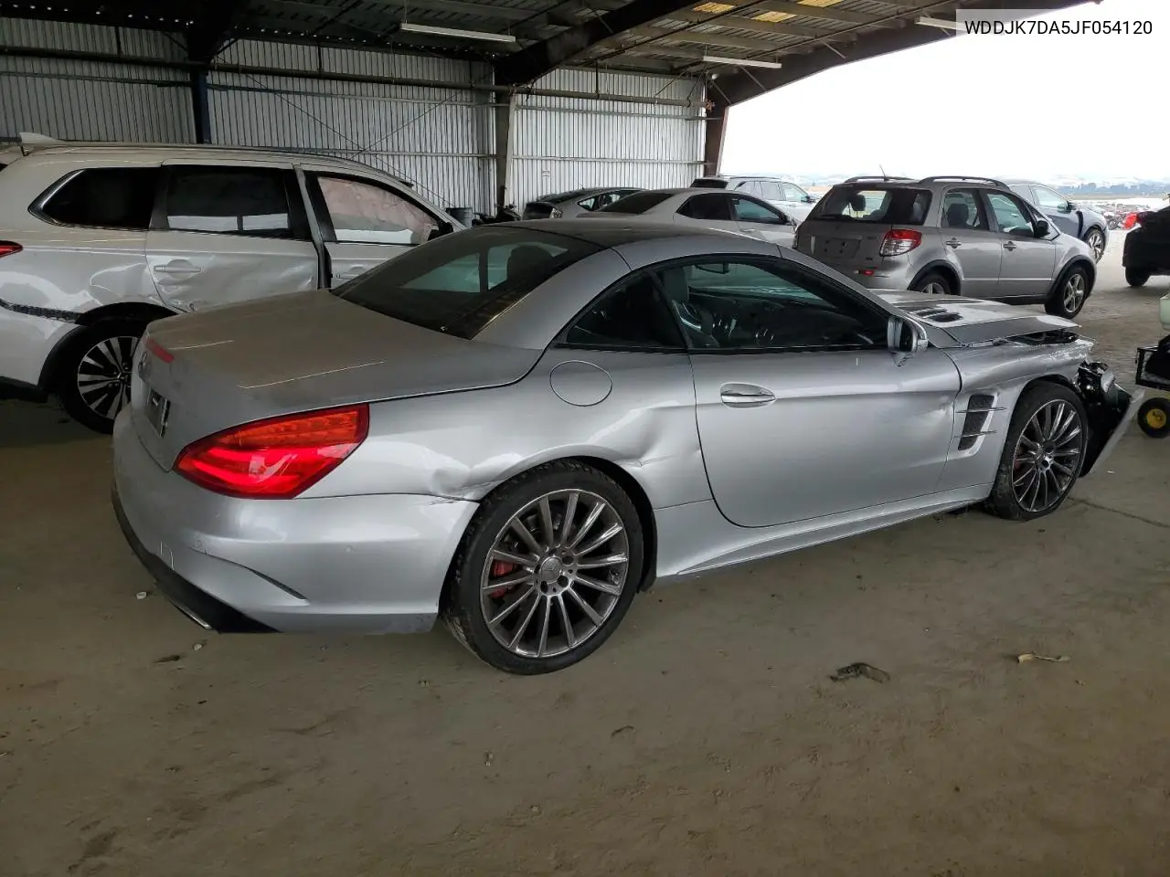 2018 Mercedes-Benz Sl 550 VIN: WDDJK7DA5JF054120 Lot: 61228535