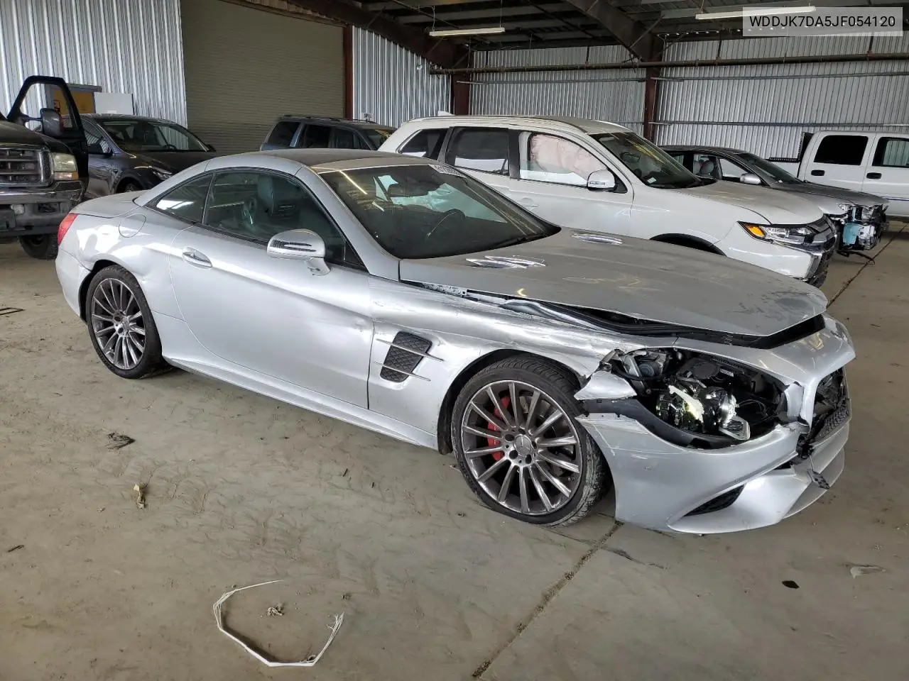 2018 Mercedes-Benz Sl 550 VIN: WDDJK7DA5JF054120 Lot: 61228535