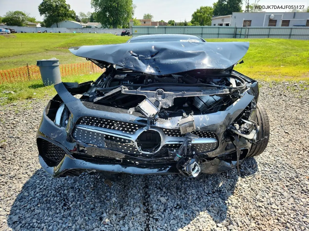 2018 Mercedes-Benz Sl 550 VIN: WDDJK7DA4JF051127 Lot: 61548045