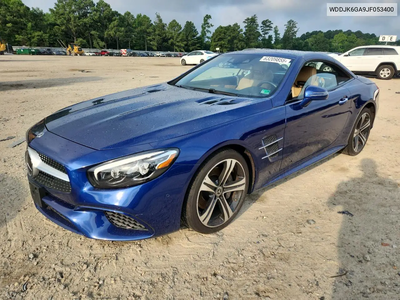 2018 Mercedes-Benz Sl 450 VIN: WDDJK6GA9JF053400 Lot: 63209855