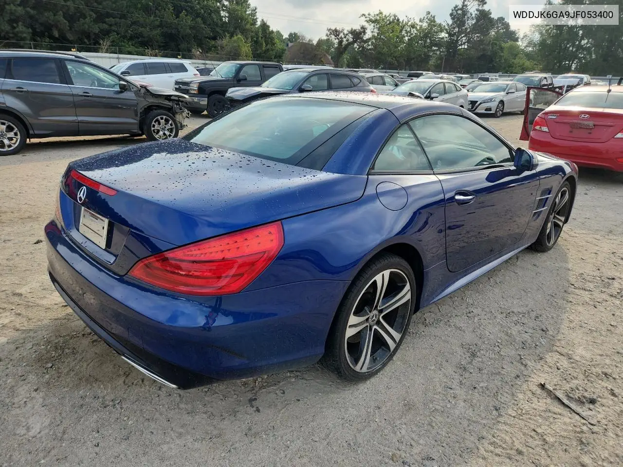 2018 Mercedes-Benz Sl 450 VIN: WDDJK6GA9JF053400 Lot: 63209855