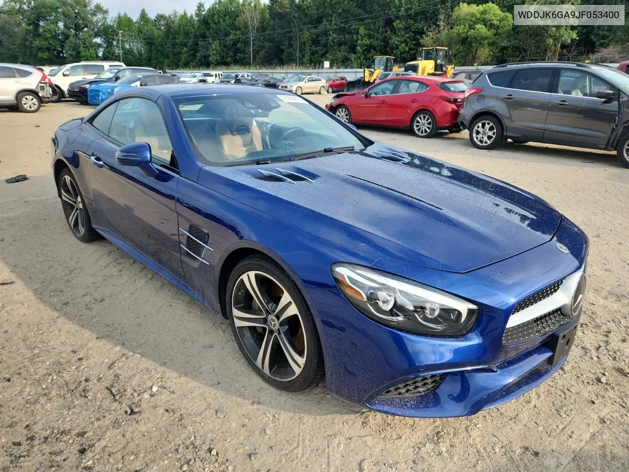 2018 Mercedes-Benz Sl 450 VIN: WDDJK6GA9JF053400 Lot: 63209855