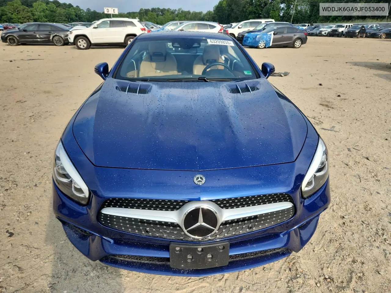 2018 Mercedes-Benz Sl 450 VIN: WDDJK6GA9JF053400 Lot: 63209855