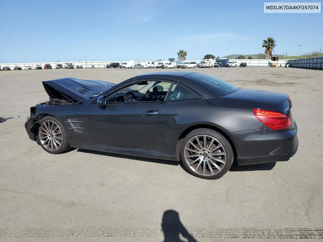 2019 Mercedes-Benz Sl 550 VIN: WDDJK7DA4KF057074 Lot: 52197775