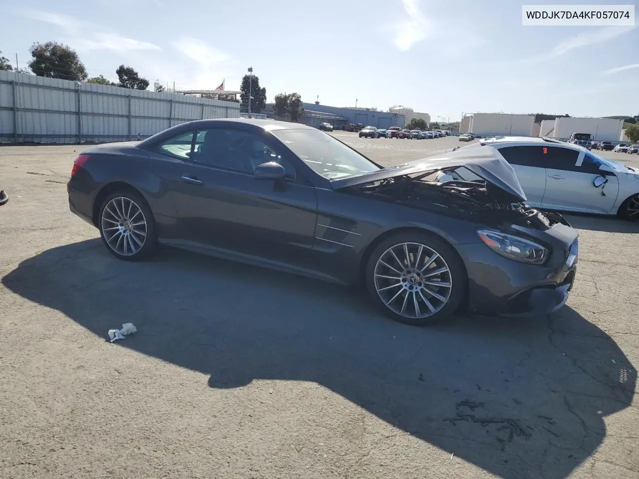 2019 Mercedes-Benz Sl 550 VIN: WDDJK7DA4KF057074 Lot: 52197775