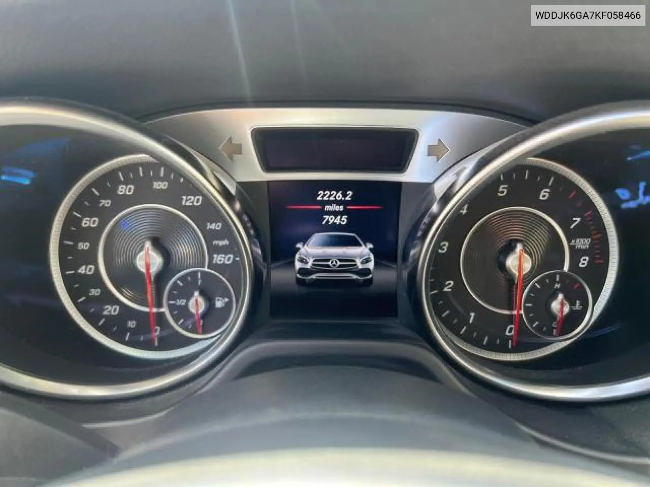 2019 Mercedes-Benz Sl 450 VIN: WDDJK6GA7KF058466 Lot: 52242815