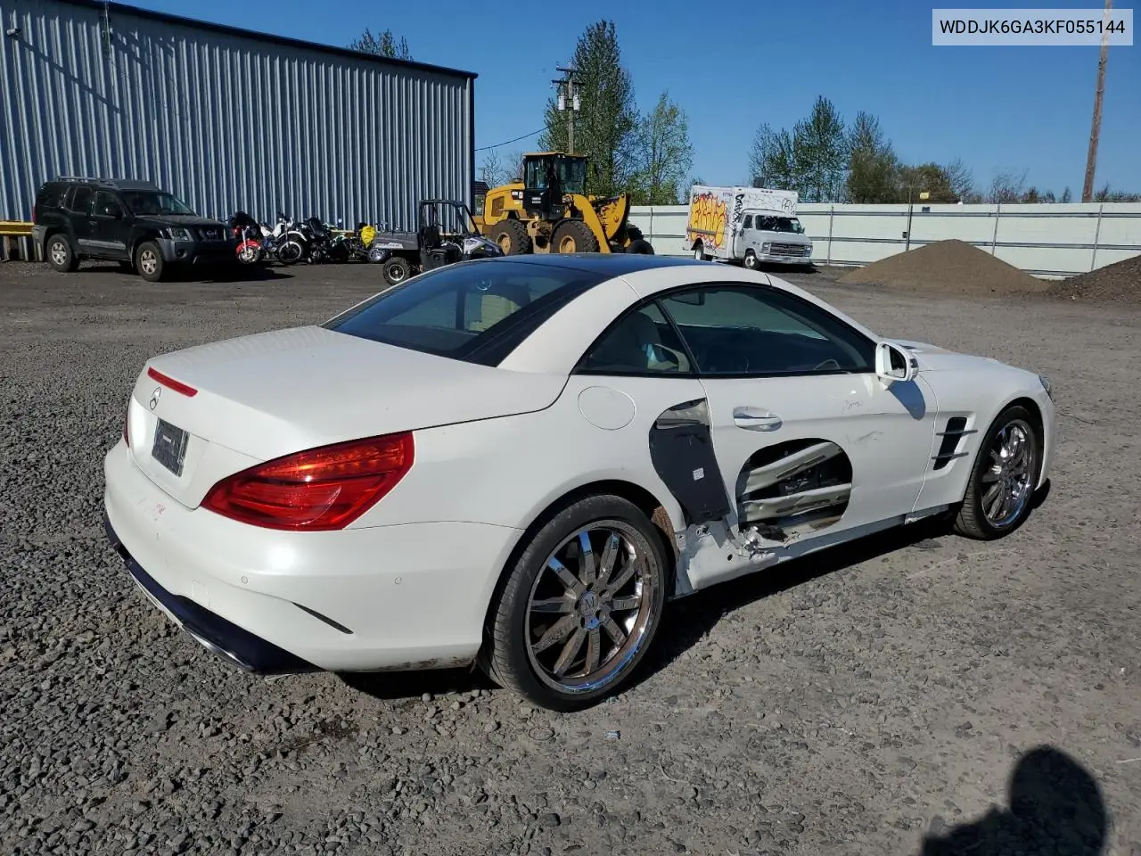 2019 Mercedes-Benz Sl 450 VIN: WDDJK6GA3KF055144 Lot: 52961655