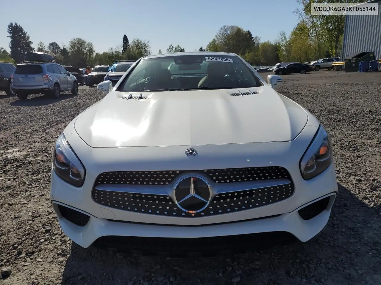 2019 Mercedes-Benz Sl 450 VIN: WDDJK6GA3KF055144 Lot: 52961655