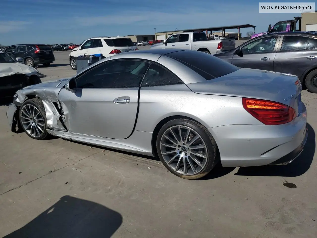 2019 Mercedes-Benz Sl 450 VIN: WDDJK6GA1KF055546 Lot: 54183035