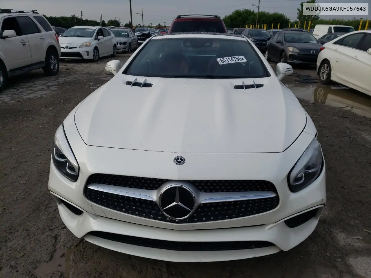 2019 Mercedes-Benz Sl 450 VIN: WDDJK6GA9KF057643 Lot: 65114765