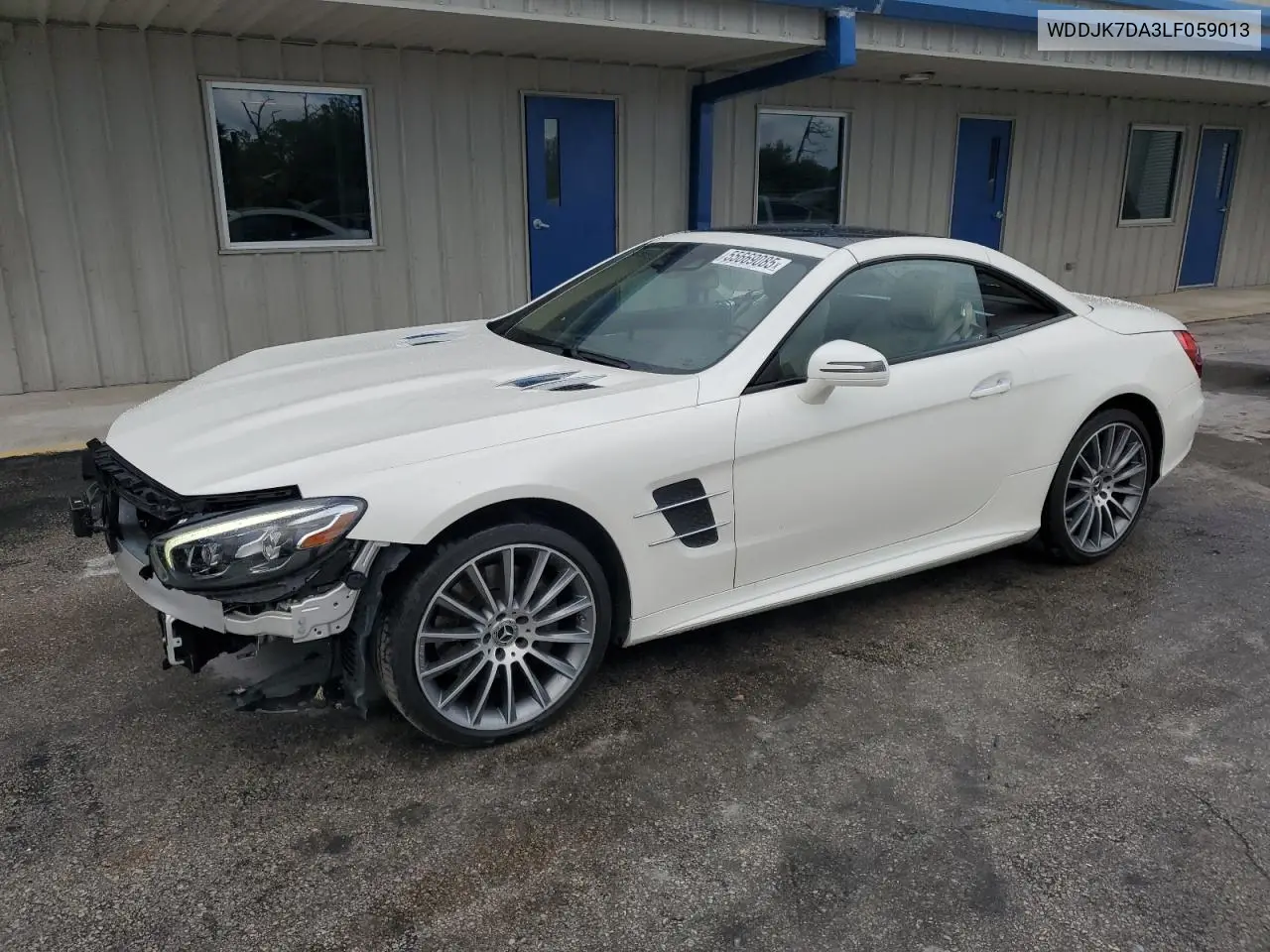 2020 Mercedes-Benz Sl 550 VIN: WDDJK7DA3LF059013 Lot: 55669085