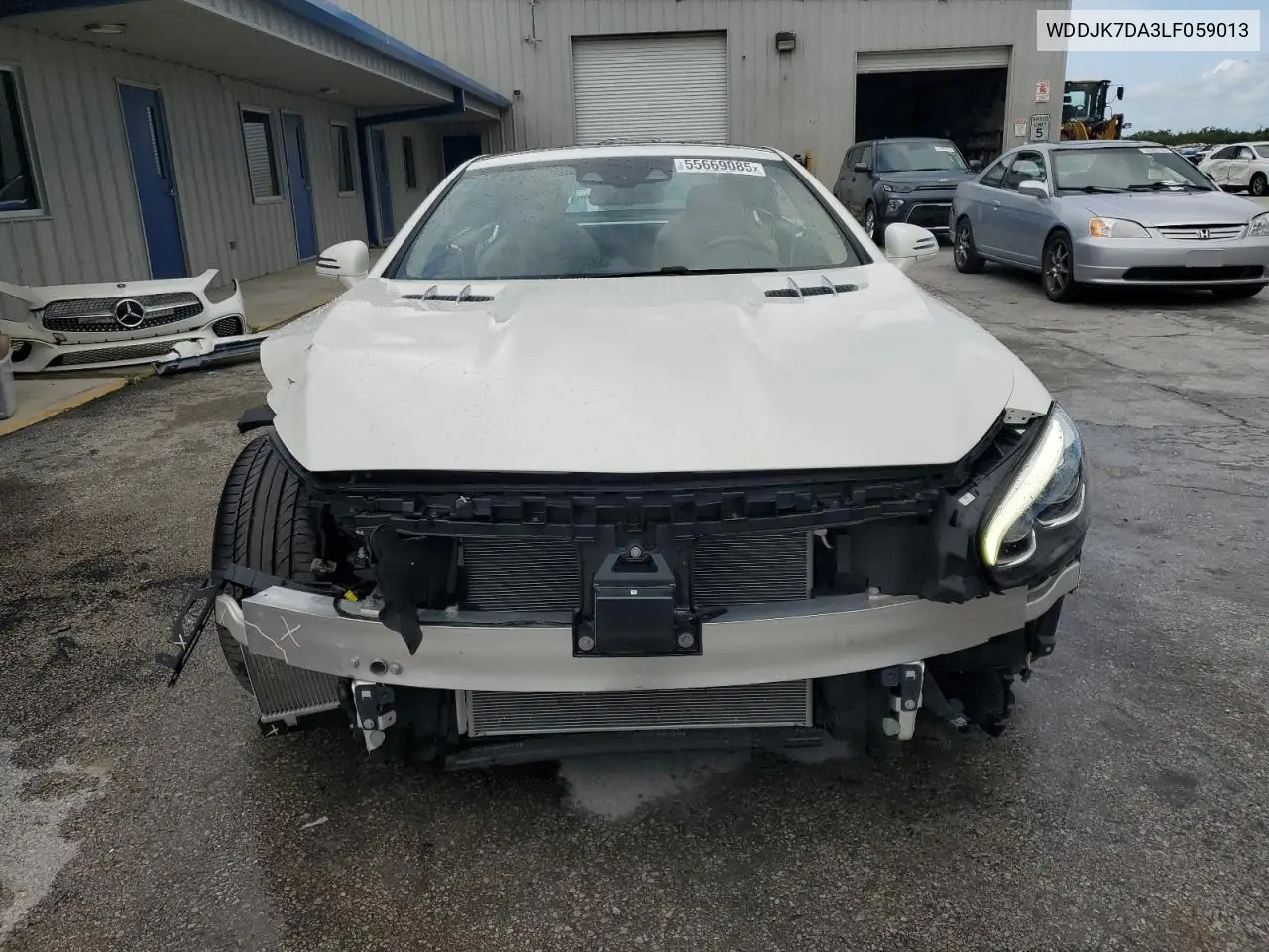 2020 Mercedes-Benz Sl 550 VIN: WDDJK7DA3LF059013 Lot: 55669085