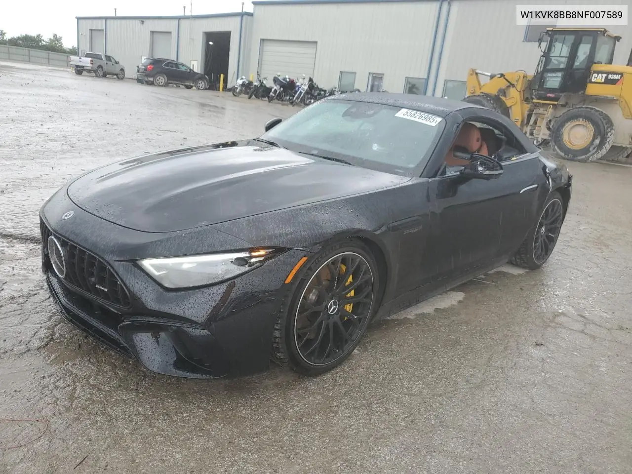 2022 Mercedes-Benz Sl 63 Amg VIN: W1KVK8BB8NF007589 Lot: 55826985