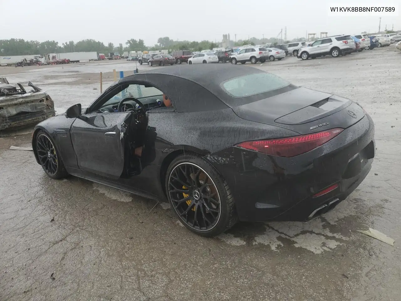 2022 Mercedes-Benz Sl 63 Amg VIN: W1KVK8BB8NF007589 Lot: 55826985