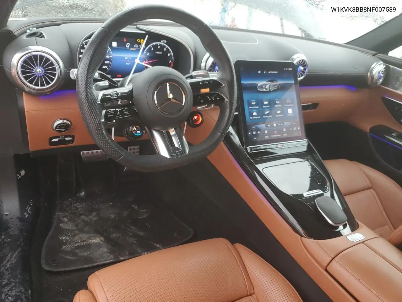 2022 Mercedes-Benz Sl 63 Amg VIN: W1KVK8BB8NF007589 Lot: 55826985