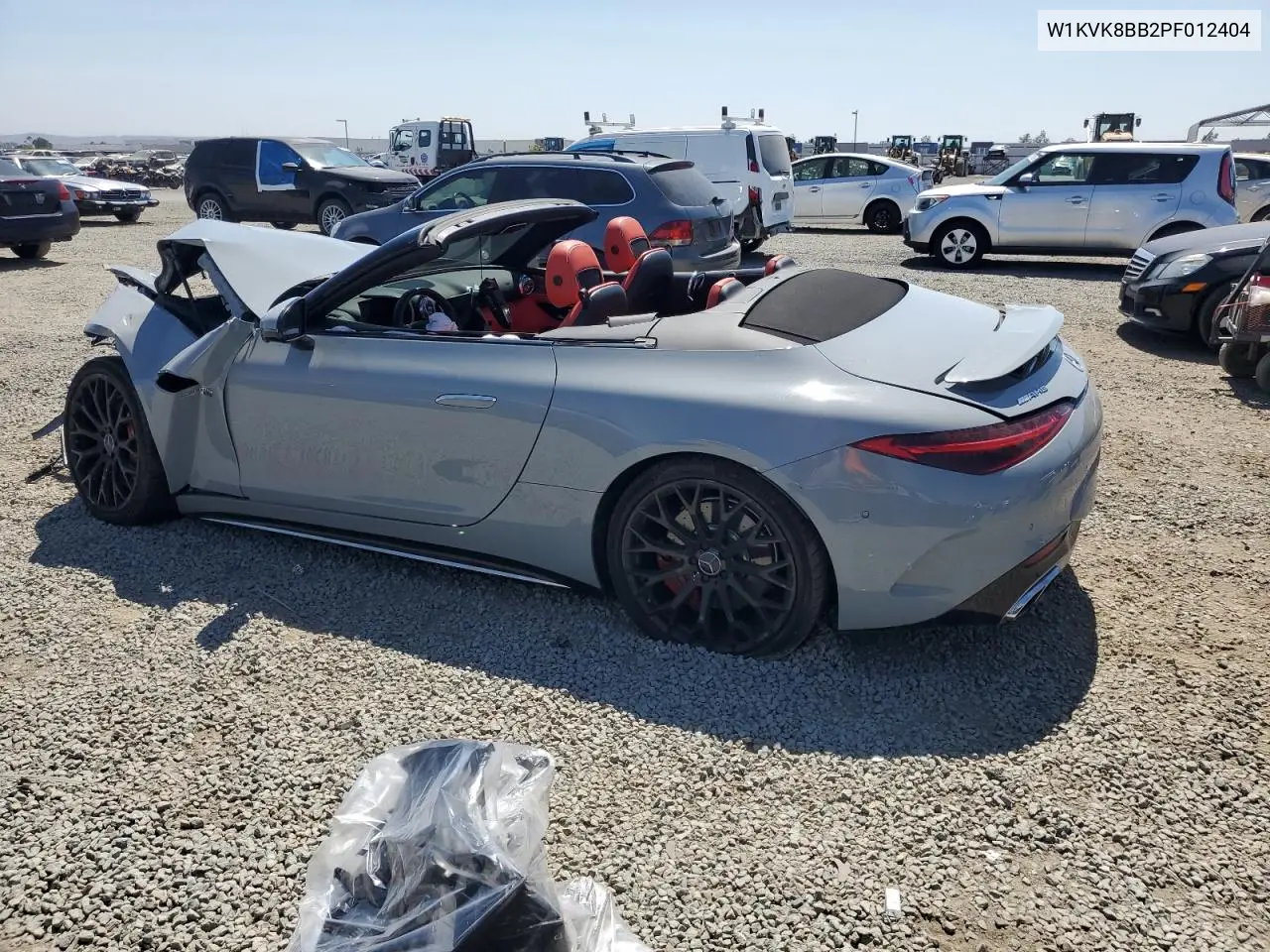 2023 Mercedes-Benz Sl 63 Amg VIN: W1KVK8BB2PF012404 Lot: 62776455