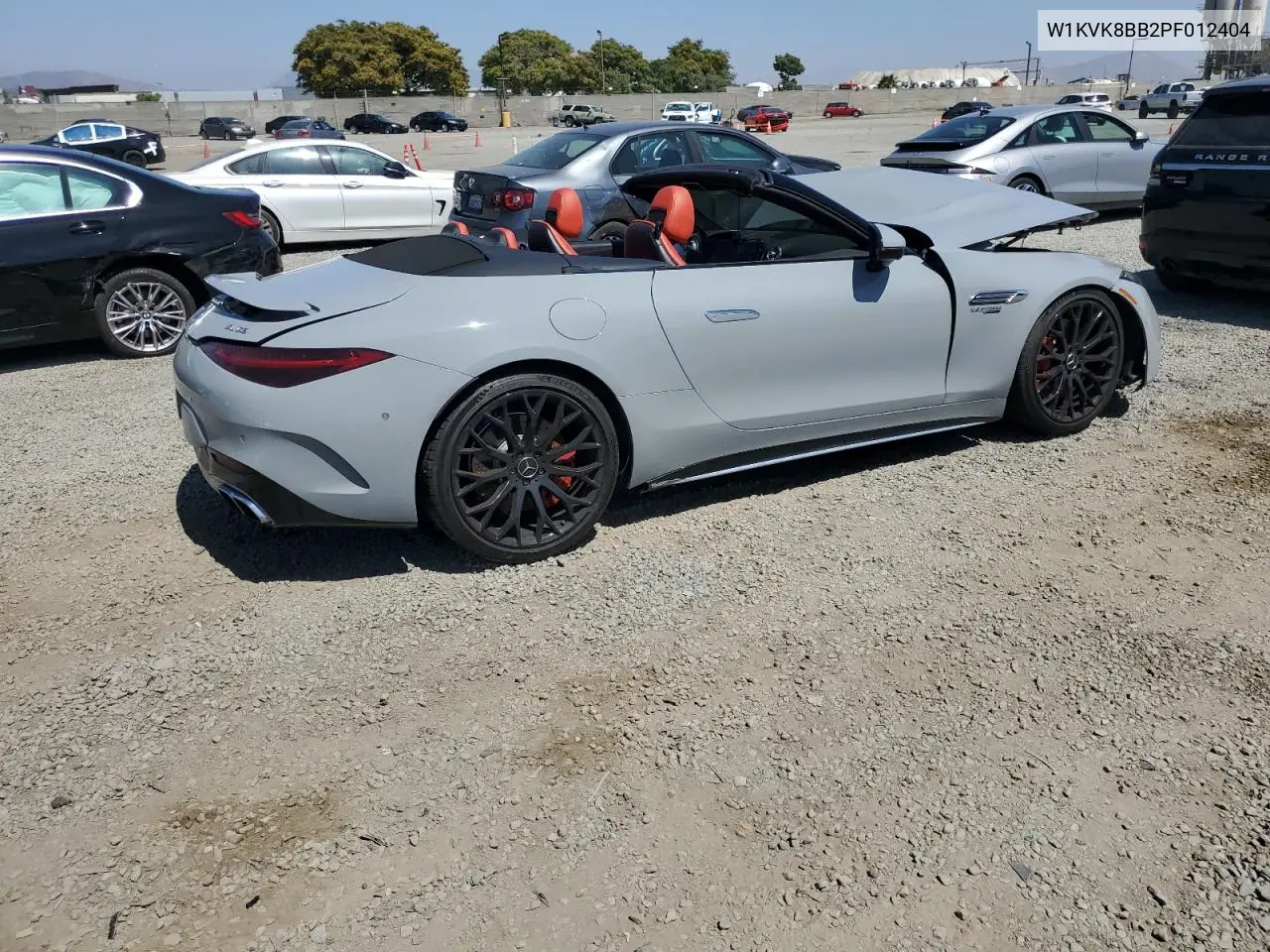 2023 Mercedes-Benz Sl 63 Amg VIN: W1KVK8BB2PF012404 Lot: 62776455