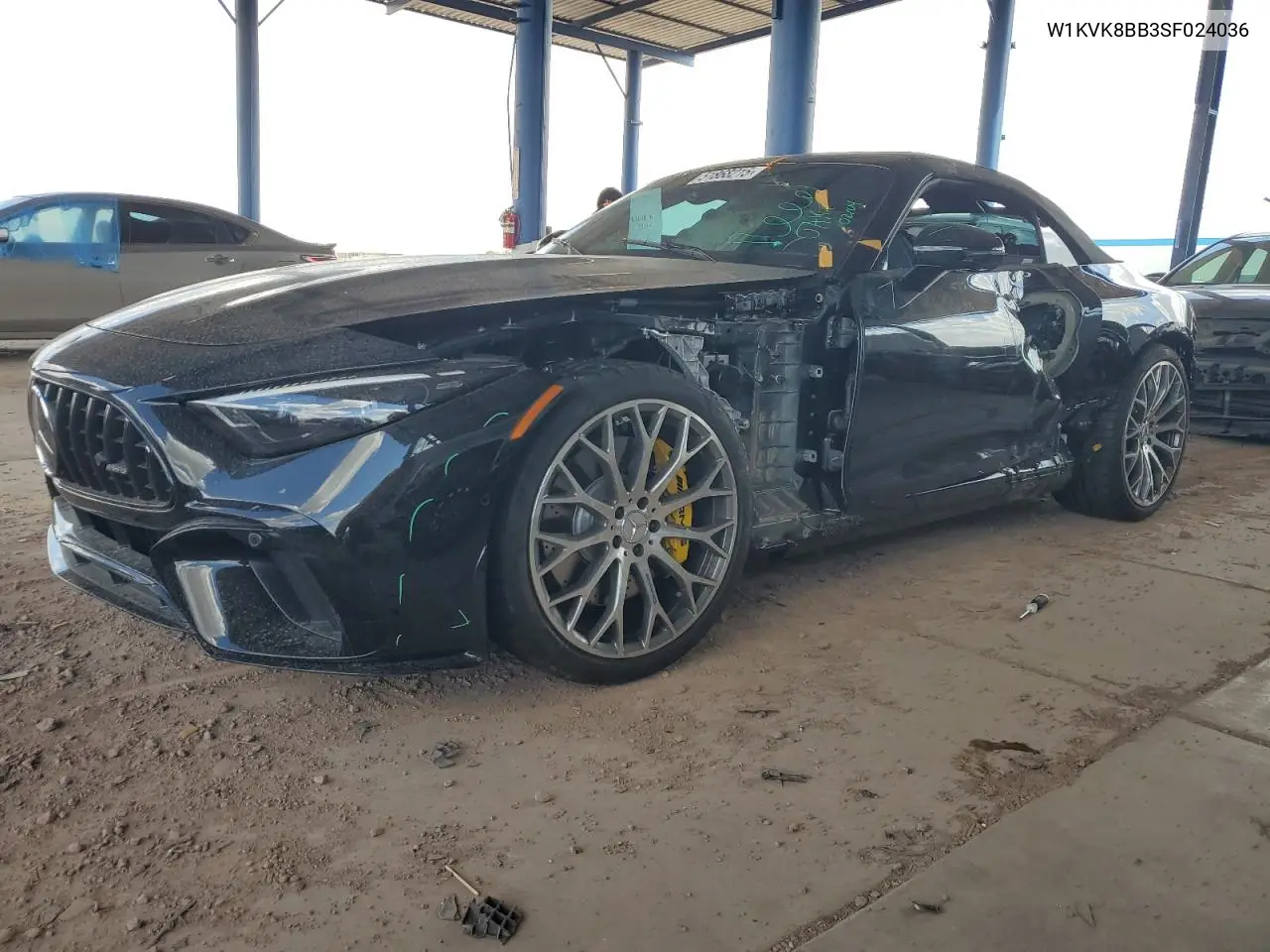 2025 Mercedes-Benz Sl 63 Amg VIN: W1KVK8BB3SF024036 Lot: 51868215
