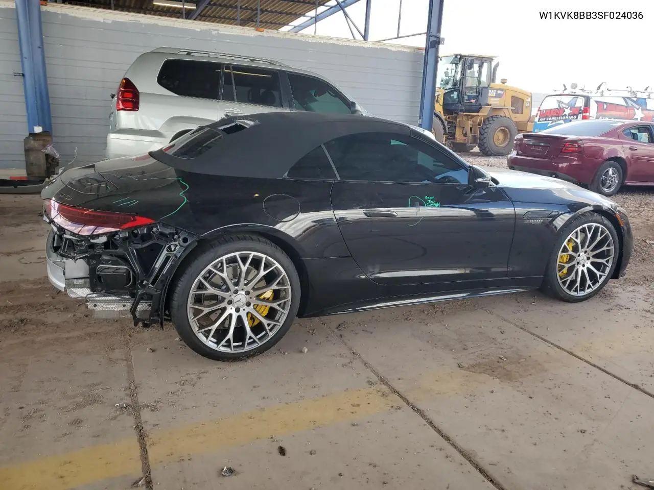 2025 Mercedes-Benz Sl 63 Amg VIN: W1KVK8BB3SF024036 Lot: 51868215