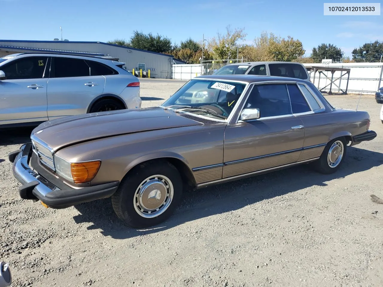 1976 Mercedes-Benz 450 Slc VIN: 10702412013533 Lot: 78412864