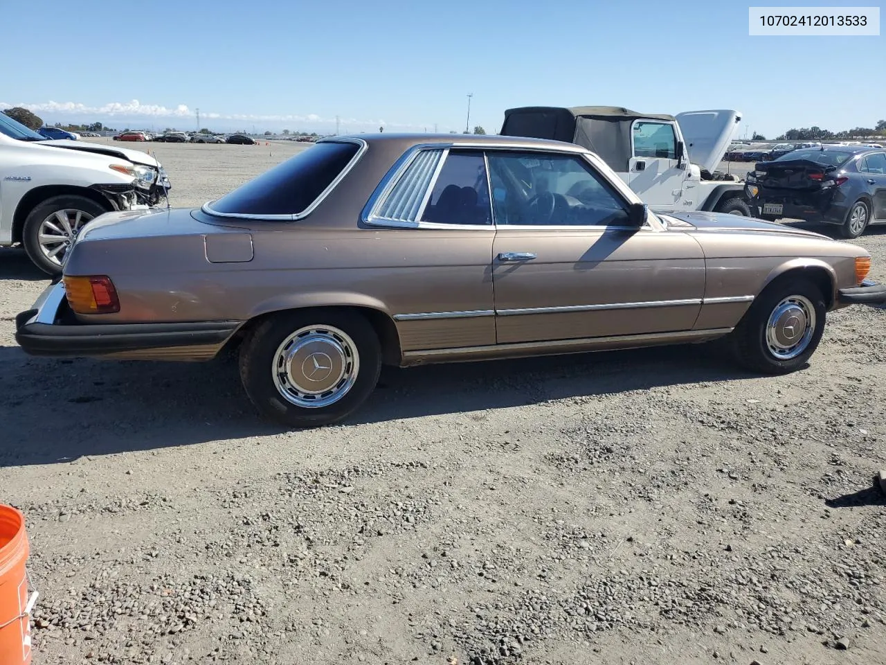 1976 Mercedes-Benz 450 Slc VIN: 10702412013533 Lot: 78412864