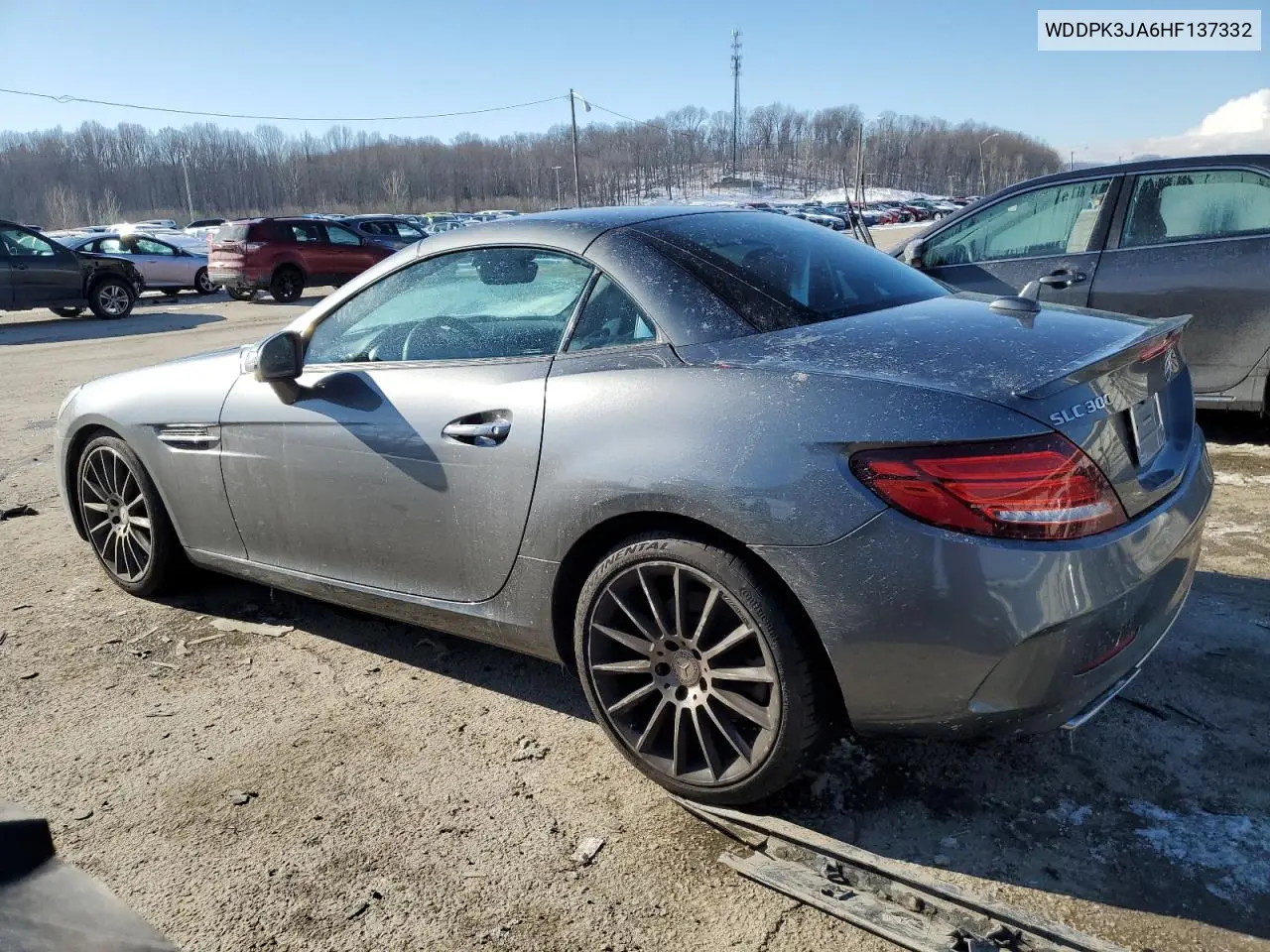 2017 Mercedes-Benz Slc 300 VIN: WDDPK3JA6HF137332 Lot: 46290455