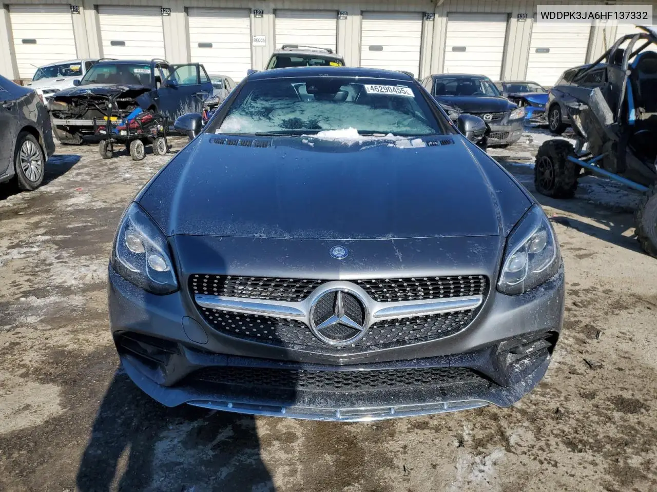 2017 Mercedes-Benz Slc 300 VIN: WDDPK3JA6HF137332 Lot: 46290455