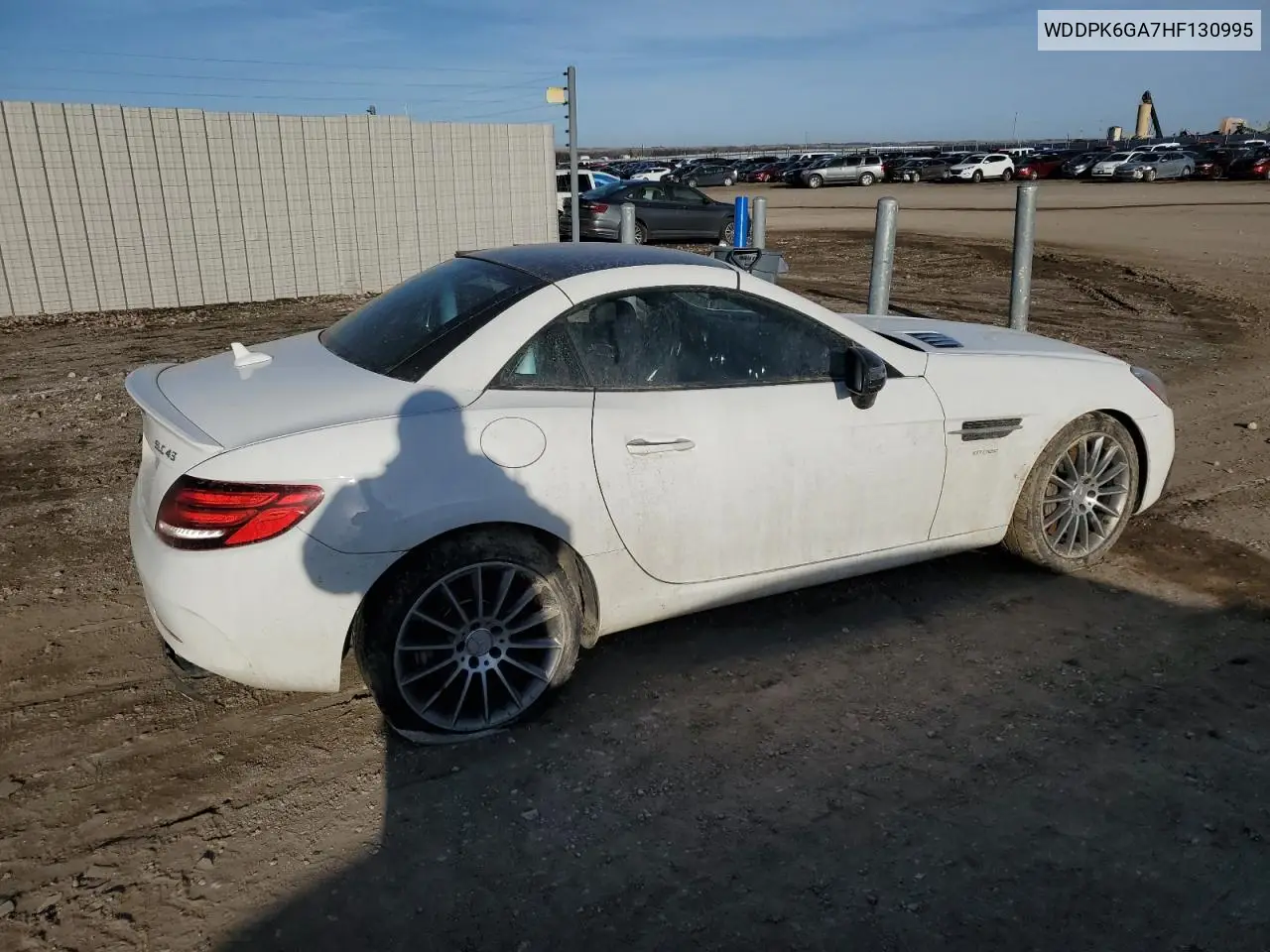 2017 Mercedes-Benz Slc 43 Amg VIN: WDDPK6GA7HF130995 Lot: 48317285
