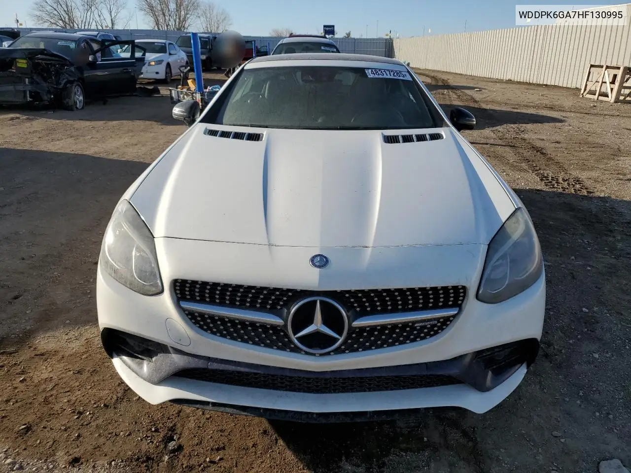 2017 Mercedes-Benz Slc 43 Amg VIN: WDDPK6GA7HF130995 Lot: 48317285