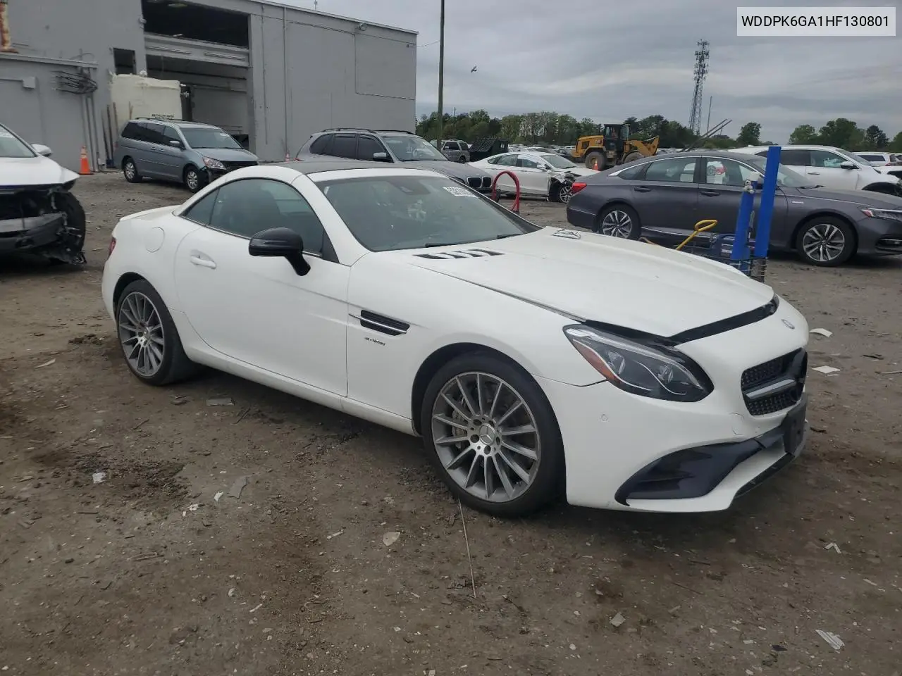 2017 Mercedes-Benz Slc 43 Amg VIN: WDDPK6GA1HF130801 Lot: 53810805