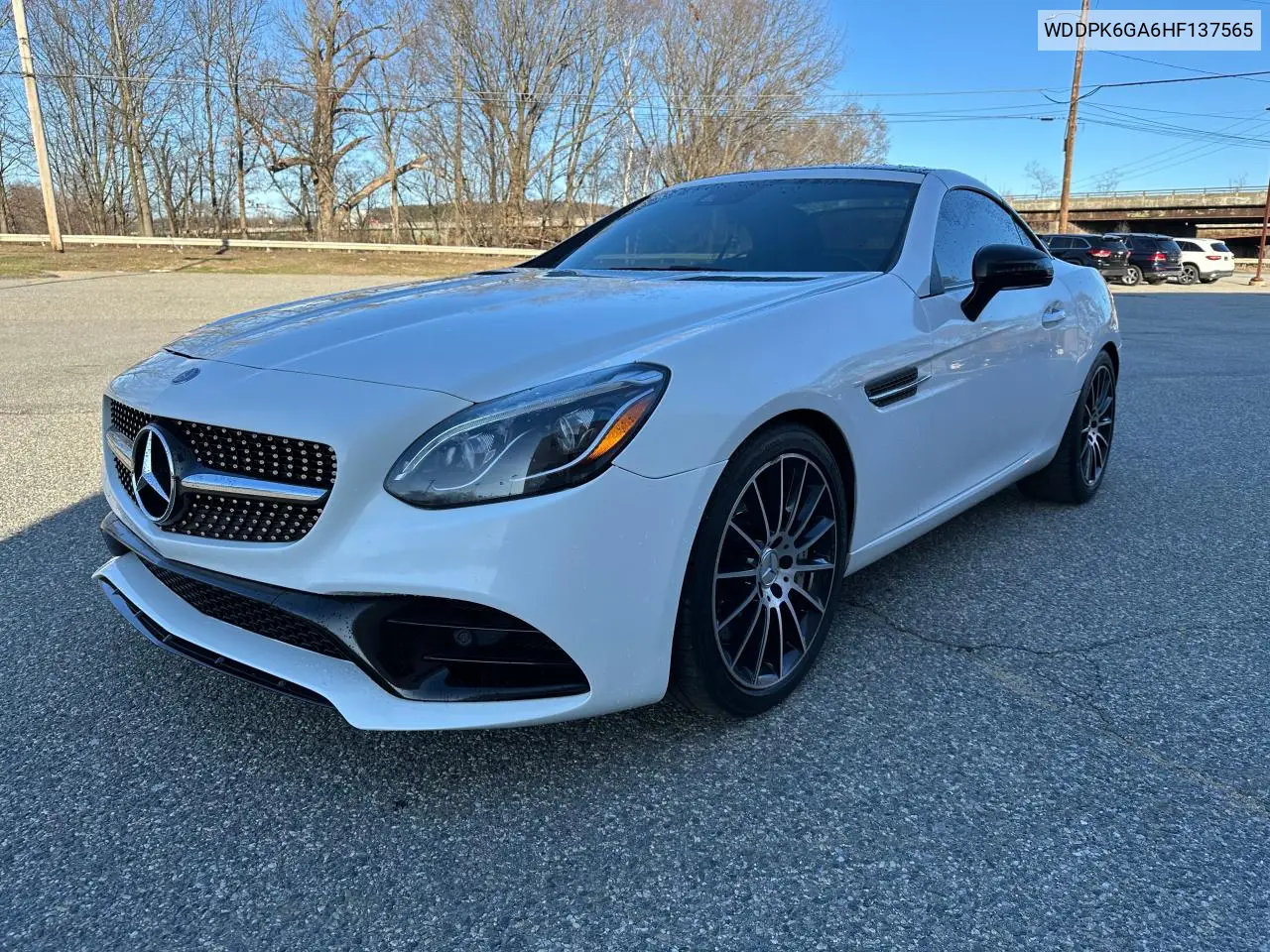 2017 Mercedes-Benz Slc 43 Amg VIN: WDDPK6GA6HF137565 Lot: 54969215
