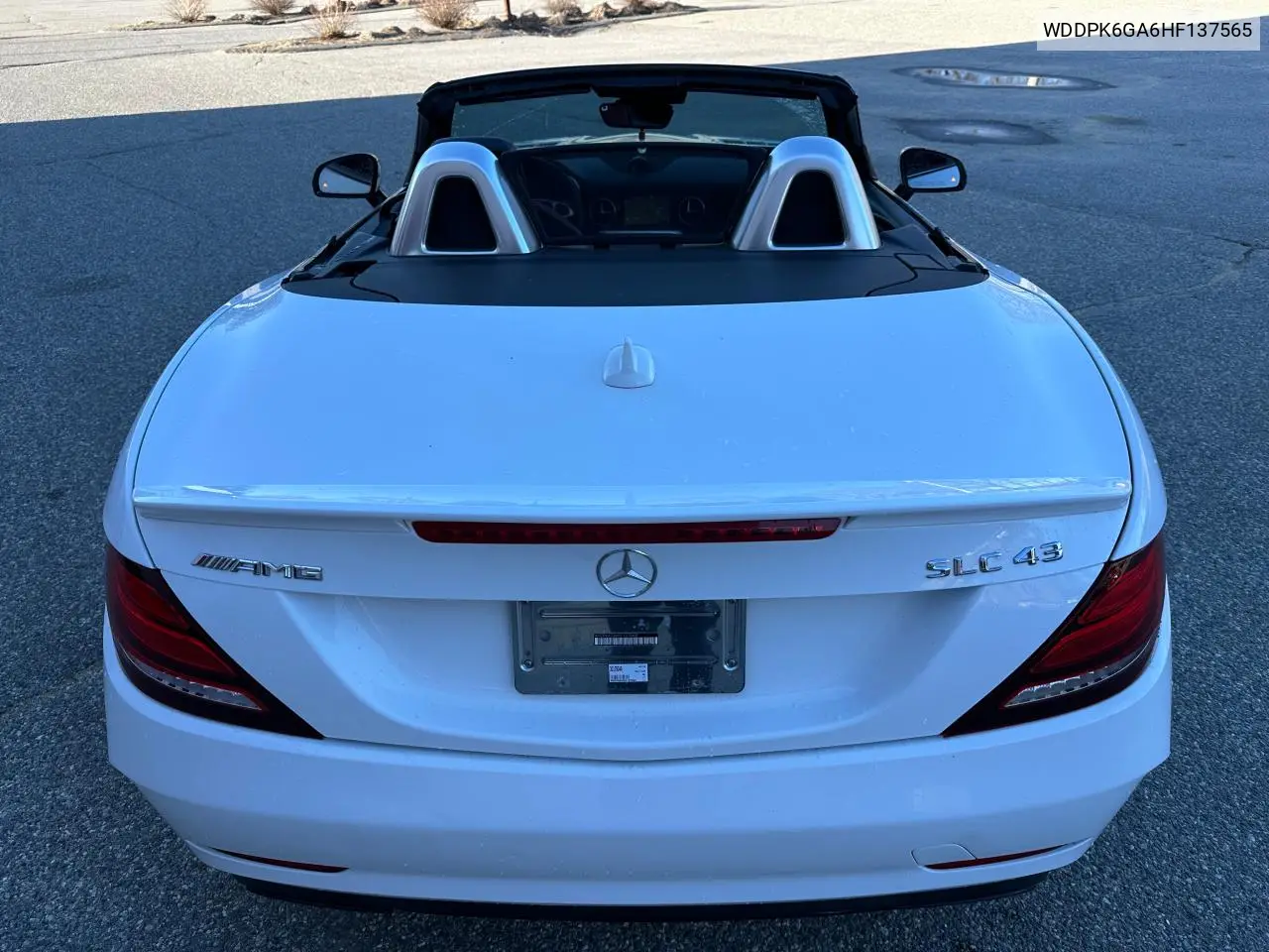 2017 Mercedes-Benz Slc 43 Amg VIN: WDDPK6GA6HF137565 Lot: 54969215