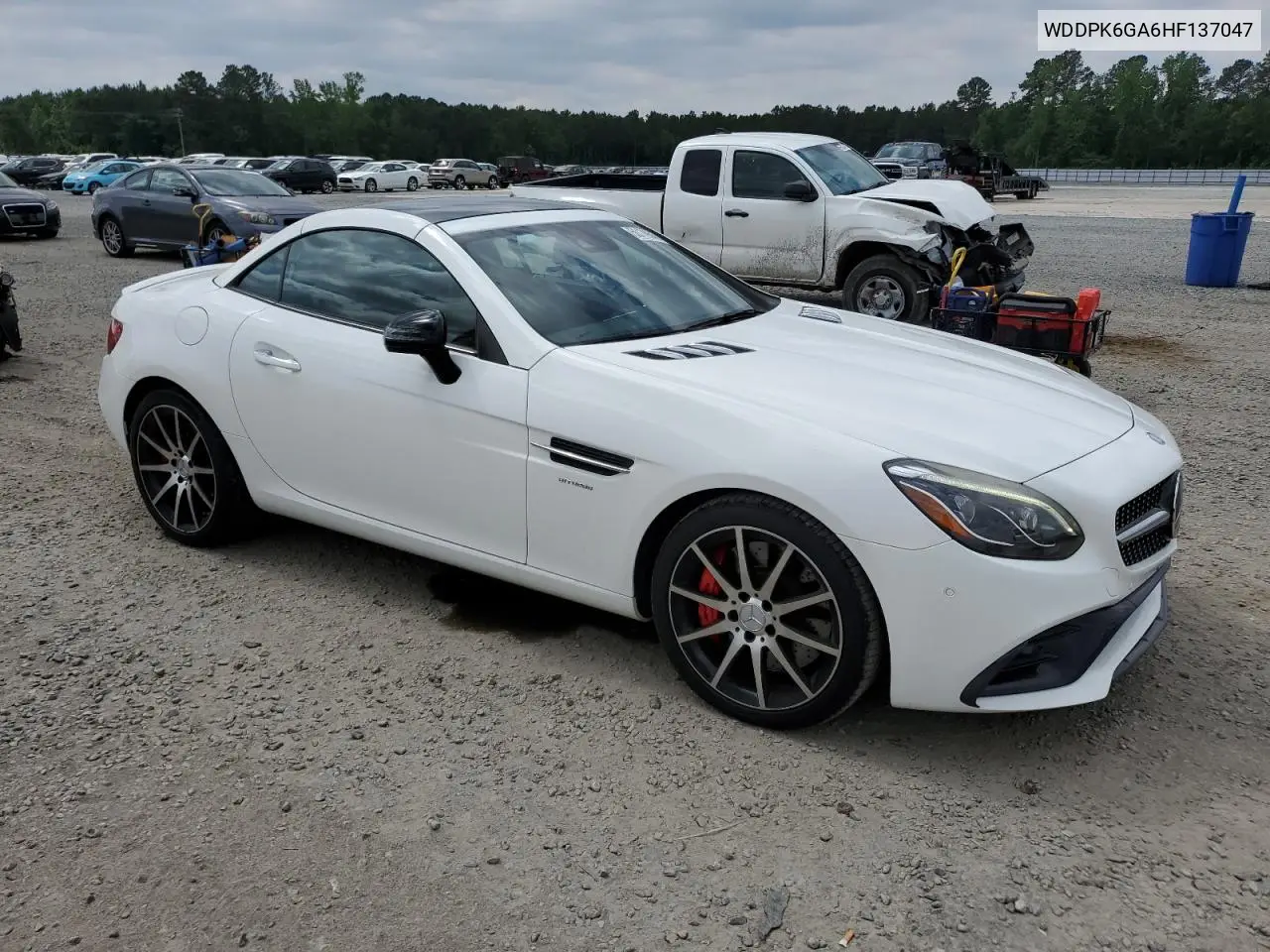 2017 Mercedes-Benz Slc 43 Amg VIN: WDDPK6GA6HF137047 Lot: 56179645