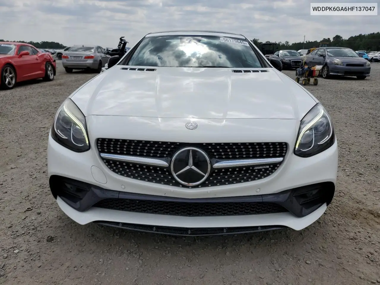 2017 Mercedes-Benz Slc 43 Amg VIN: WDDPK6GA6HF137047 Lot: 56179645