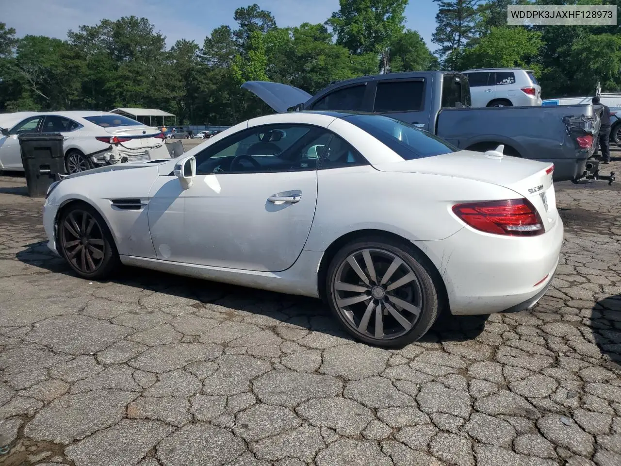 2017 Mercedes-Benz Slc 300 VIN: WDDPK3JAXHF128973 Lot: 56991845