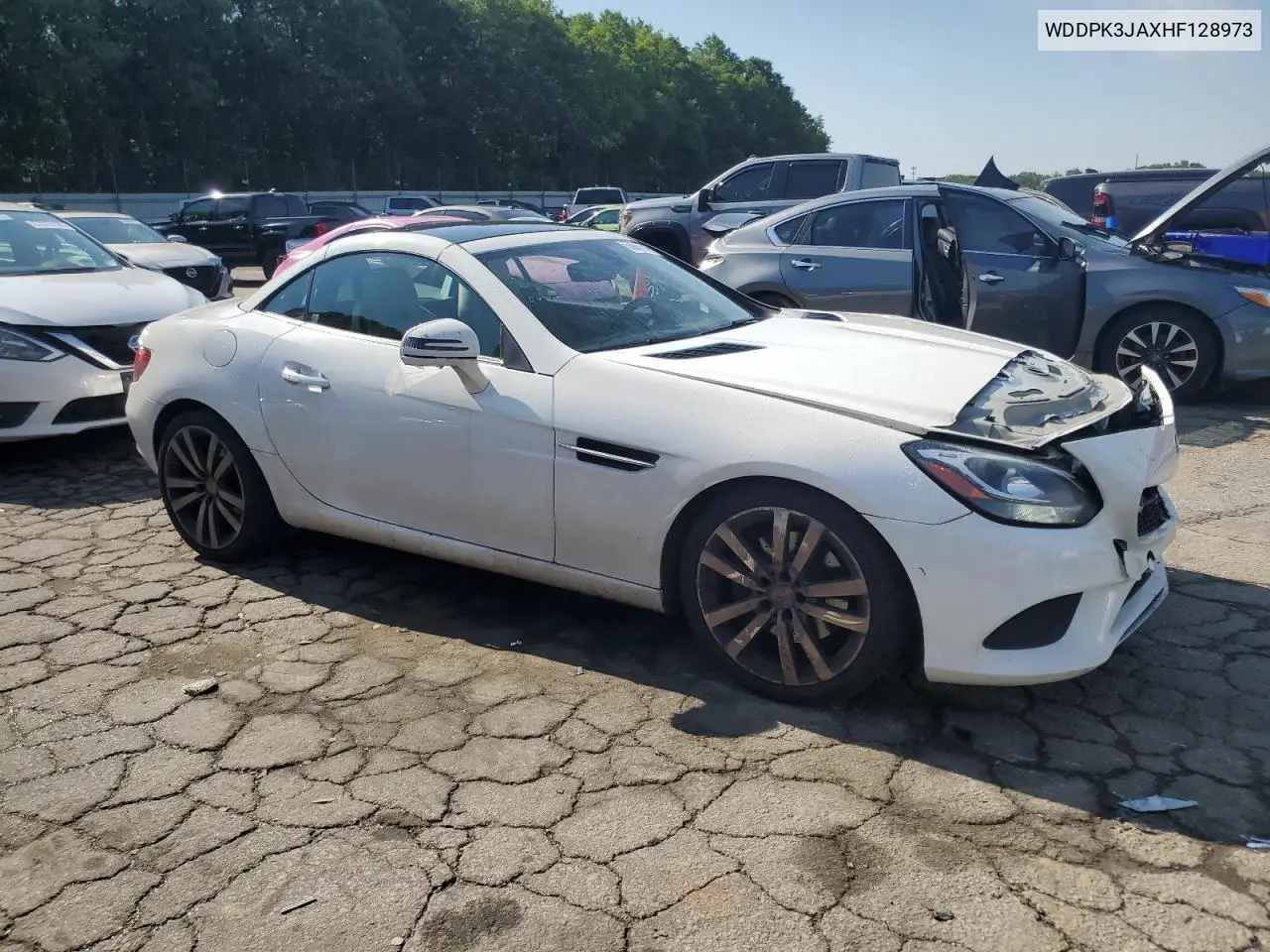 2017 Mercedes-Benz Slc 300 VIN: WDDPK3JAXHF128973 Lot: 56991845